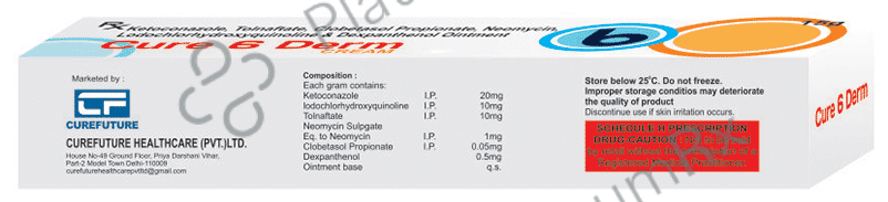 Cure 6 Derm Cream