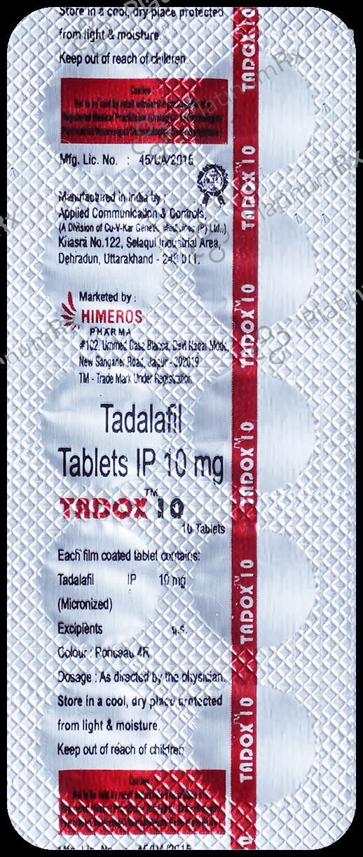 Tadox 10mg Tablet
