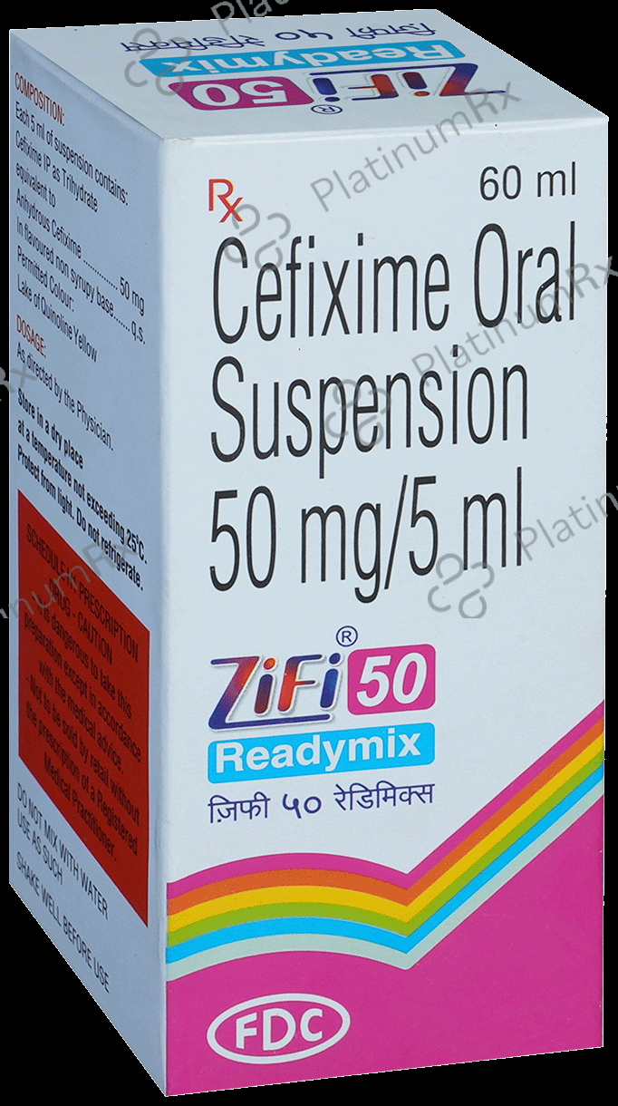 Zifi 50 Readymix Suspension 60ml