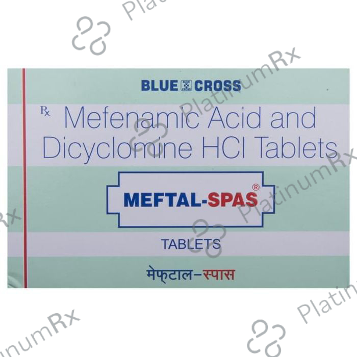 Meftal Spas 10/250mg Tablet 10s