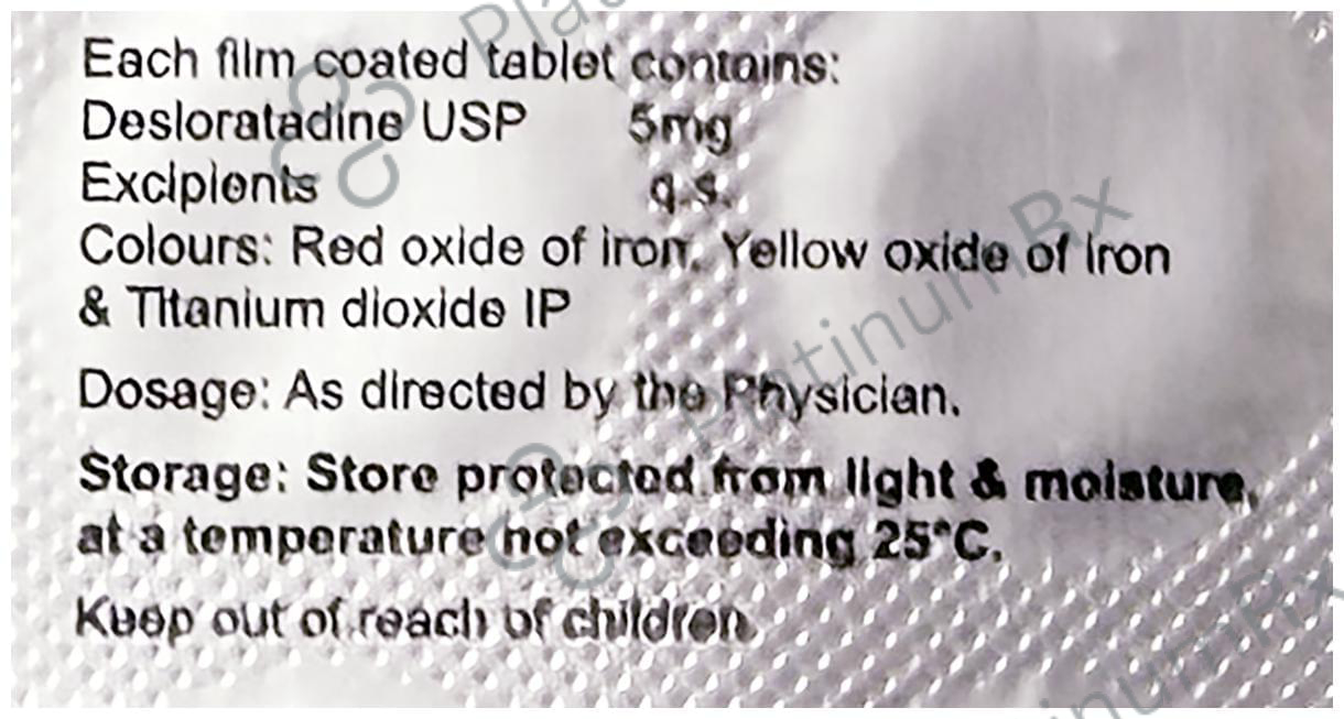 Desobit 5mg Tablet