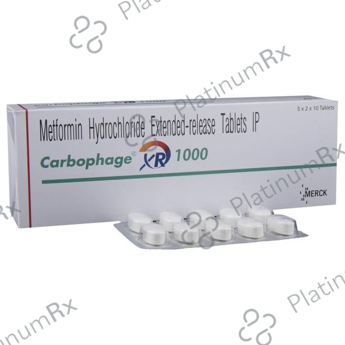 Carbophage XR 1000mg Tablet 10s