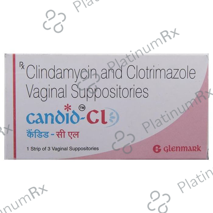 Candid CL 100/200mg Vaginal Suppository 3s