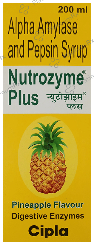 Nutrozyme Plus Syrup Pineapple