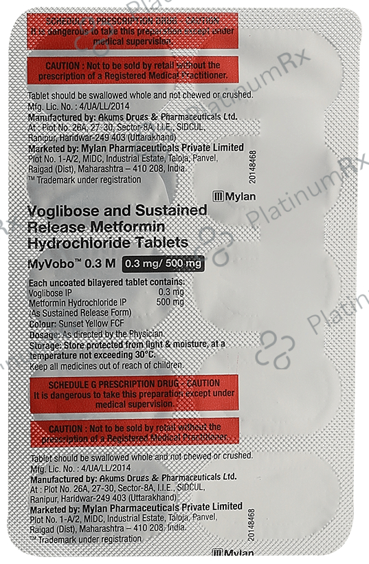 MyVobo 0.3 M Tablet SR