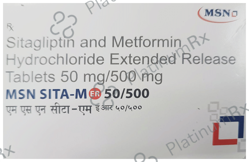 MSN Sita-M ER 50/500 Tablet