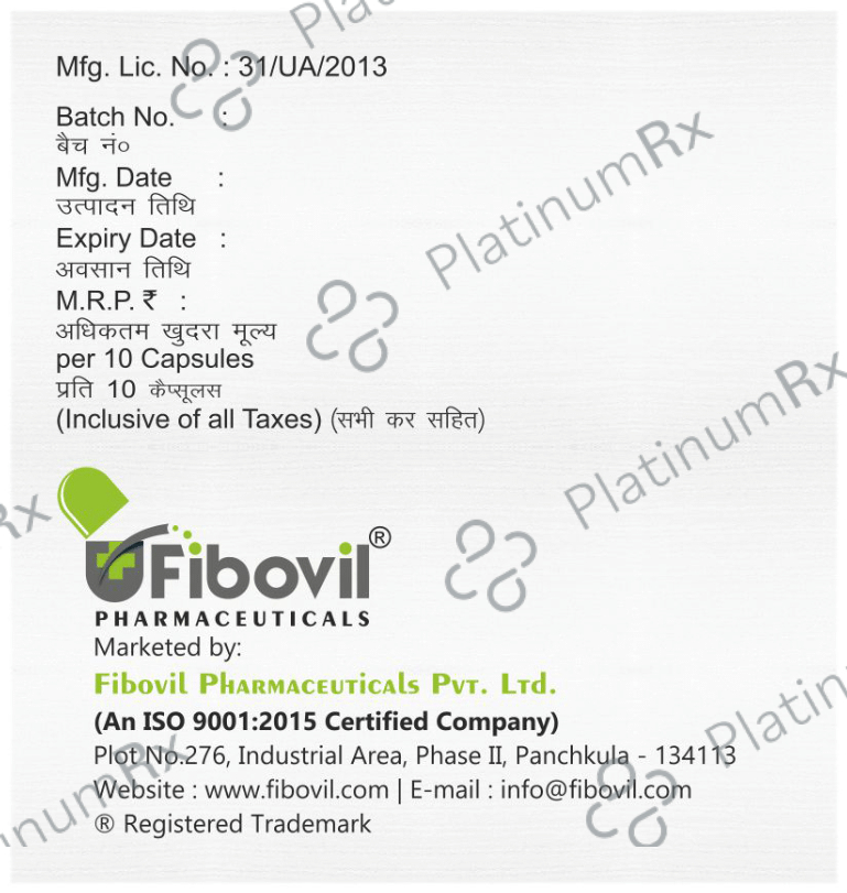 Acevil R 200mg/20mg Capsule SR