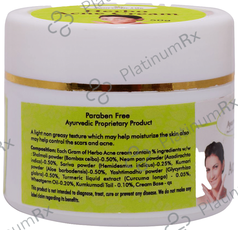 Ayurvedic Life Herbo Acne Cream