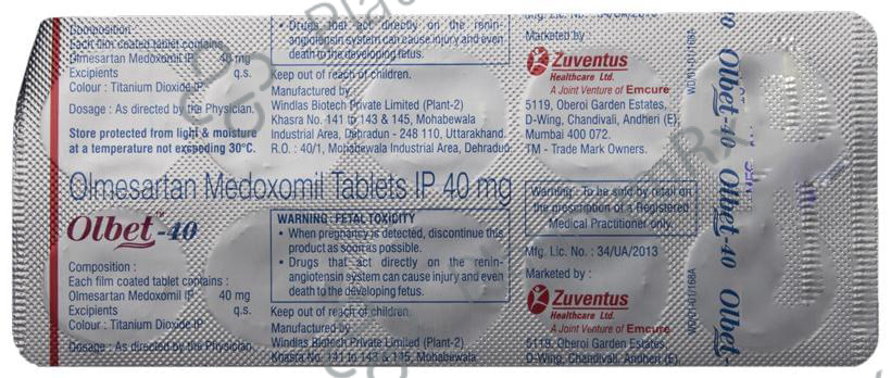 Olbet 40 Tablet