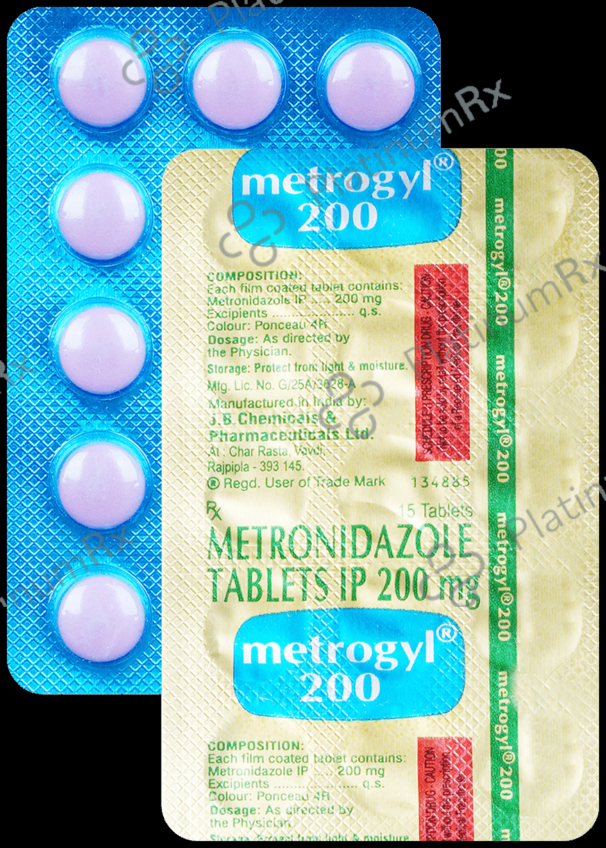 Metrogyl 200mg Tablet 15s