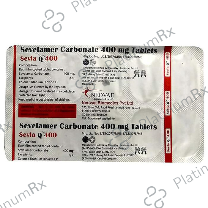 Sevla Q 400 Tablet