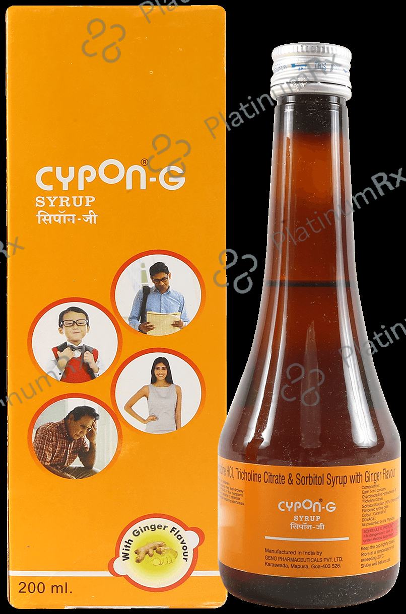 Cypon G Syrup 200ml