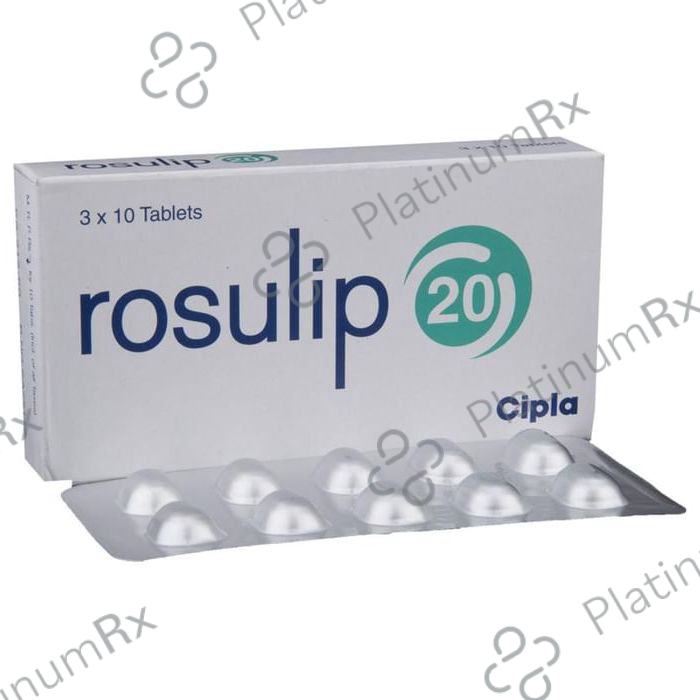 Rosulip 20mg Tablet 10s