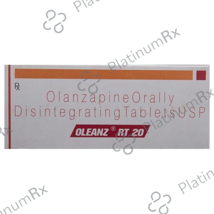 Oleanz RT 20mg Tablet DT 10s