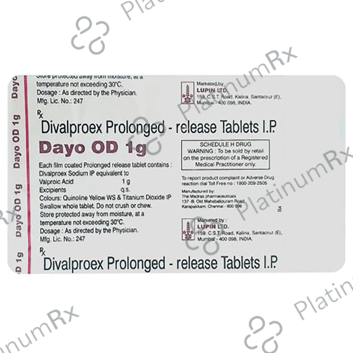 Dayo OD PR 1gm Tablet PR 10s