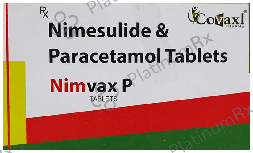 Nimvax P 100mg/325mg Tablet