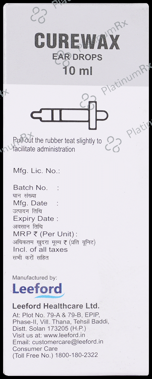 Curewax Ear Drop 10ml