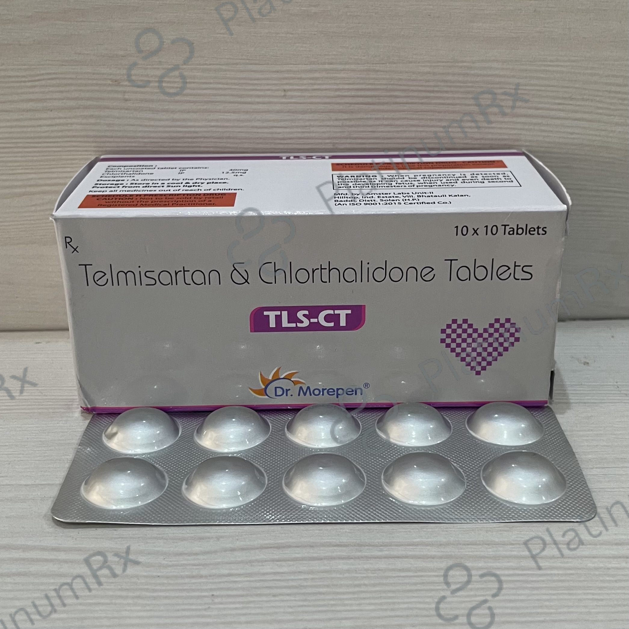 Tls CT 40/12.5mg Tablet 10s