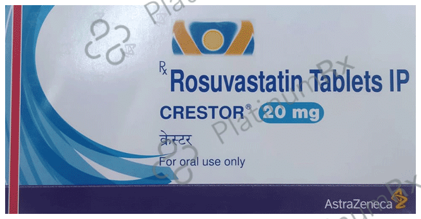 Crestor 20mg Tablet 15s