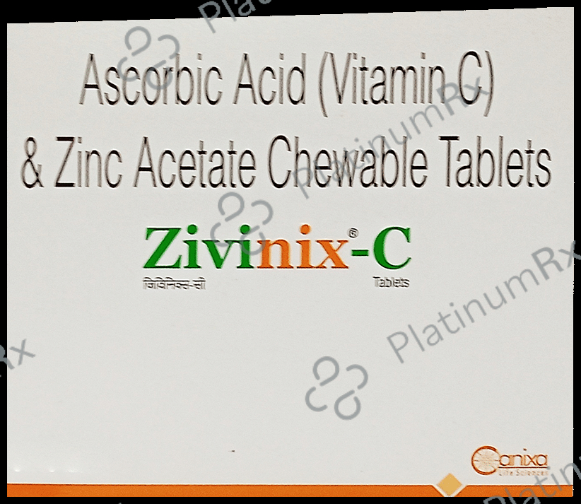 Zivinix-C Chewable Tablet