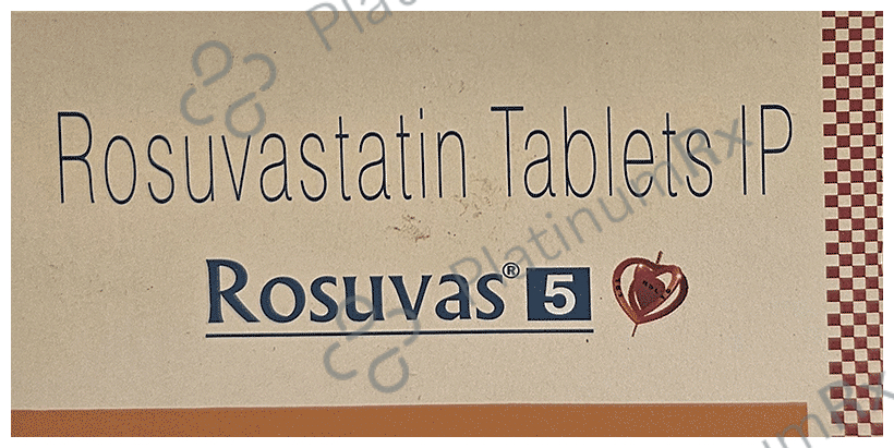 Rosuvas 5mg Tablet 15s