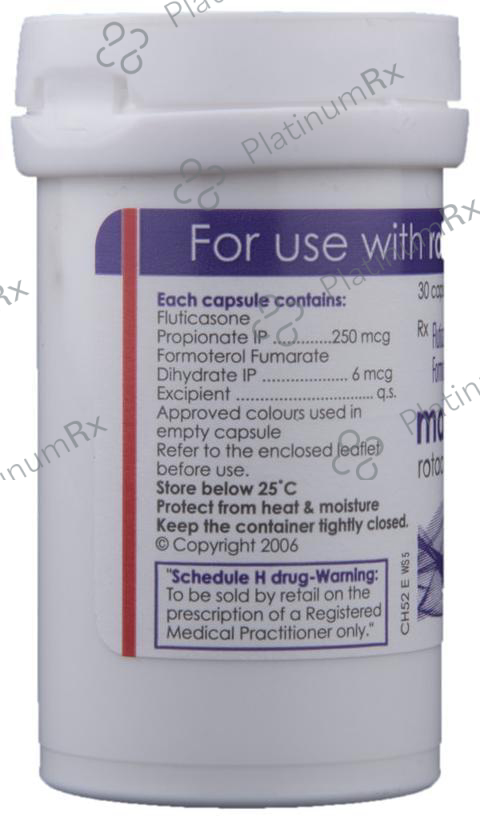 Maxiflo 250/6mcg Rotacap 30s