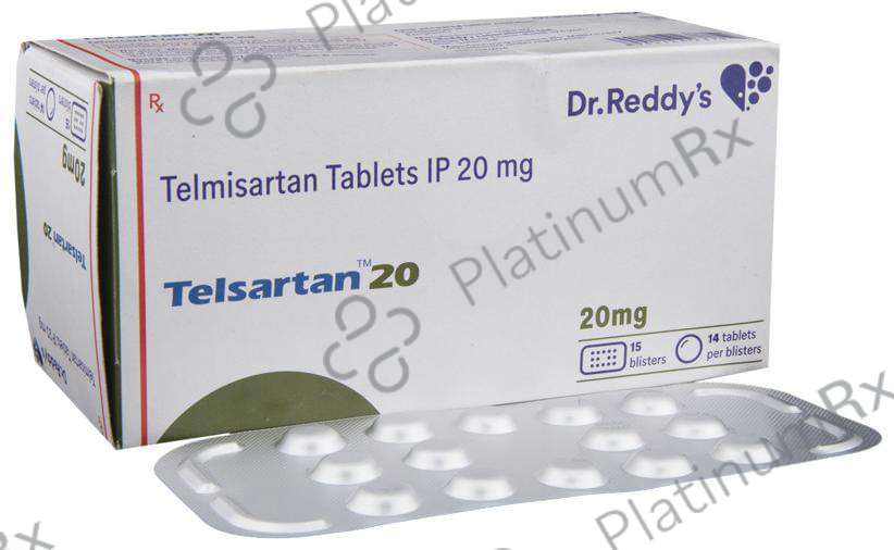 Telsartan 20 Tablet 14 Tablet