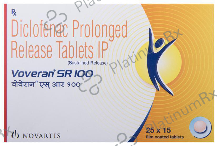 Voveran SR 100mg Tablet 15s