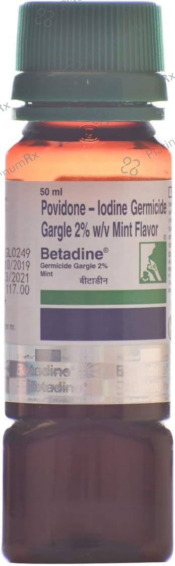 Betadine 2% Gargle 50ml