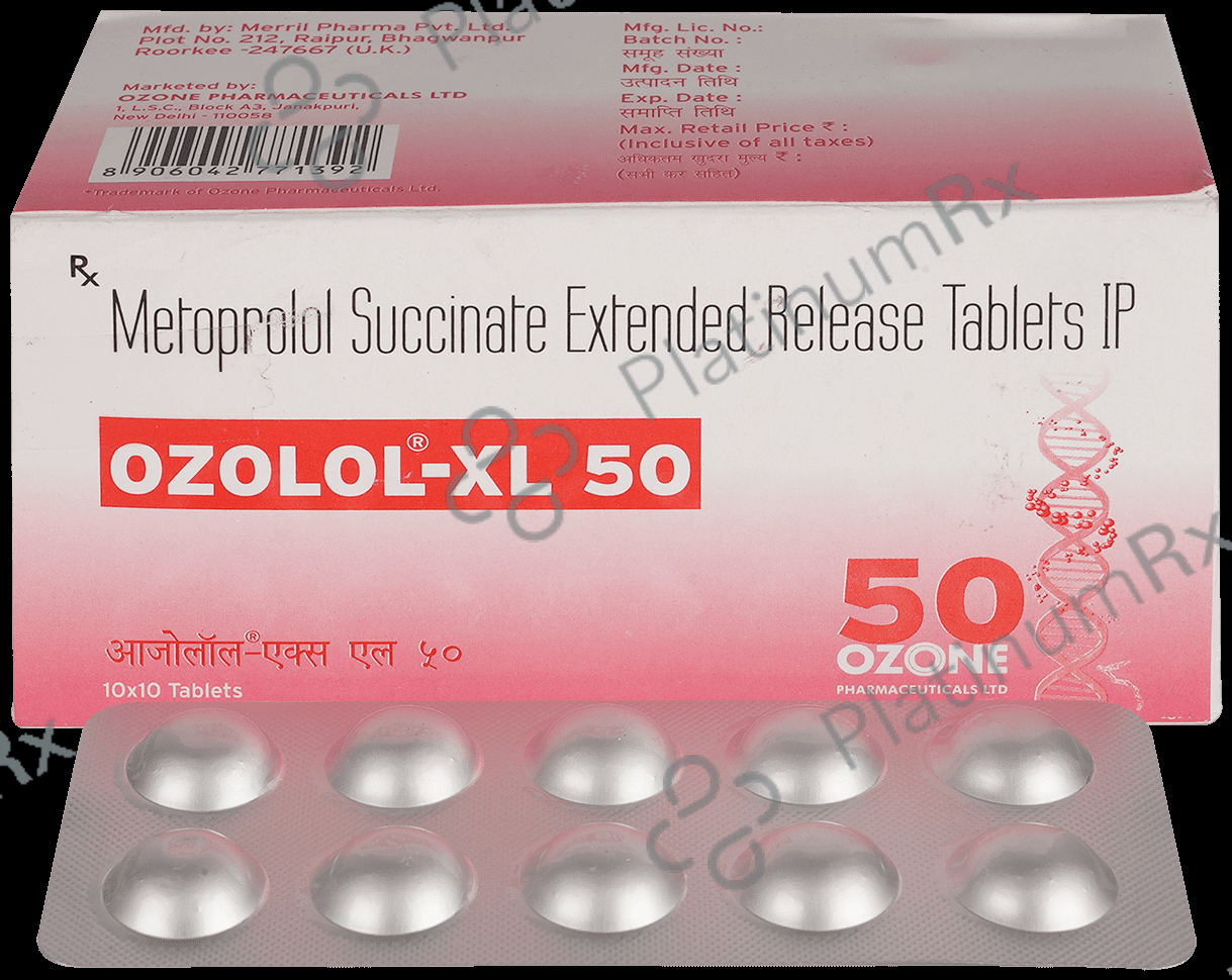 Ozolol 50mg Tablet XL