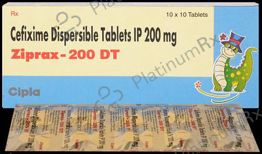 Ziprax 200mg DT Tablet 10s