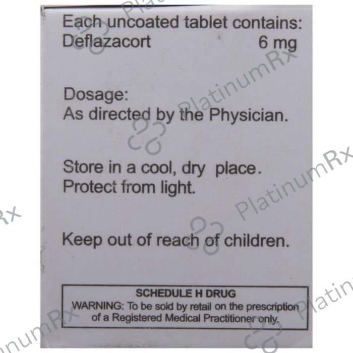 Defcort 6mg Tablet 10s