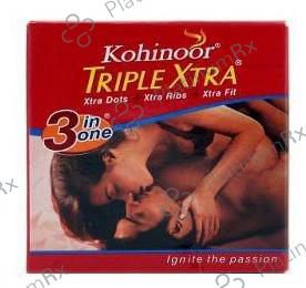 Kohinoor Triple Xtra Condom 3 condoms