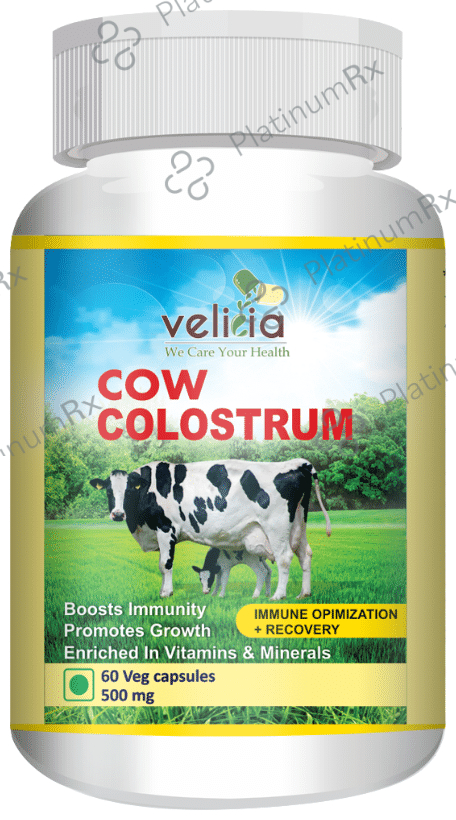 Velicia Cow Colostrum Veg Capsule