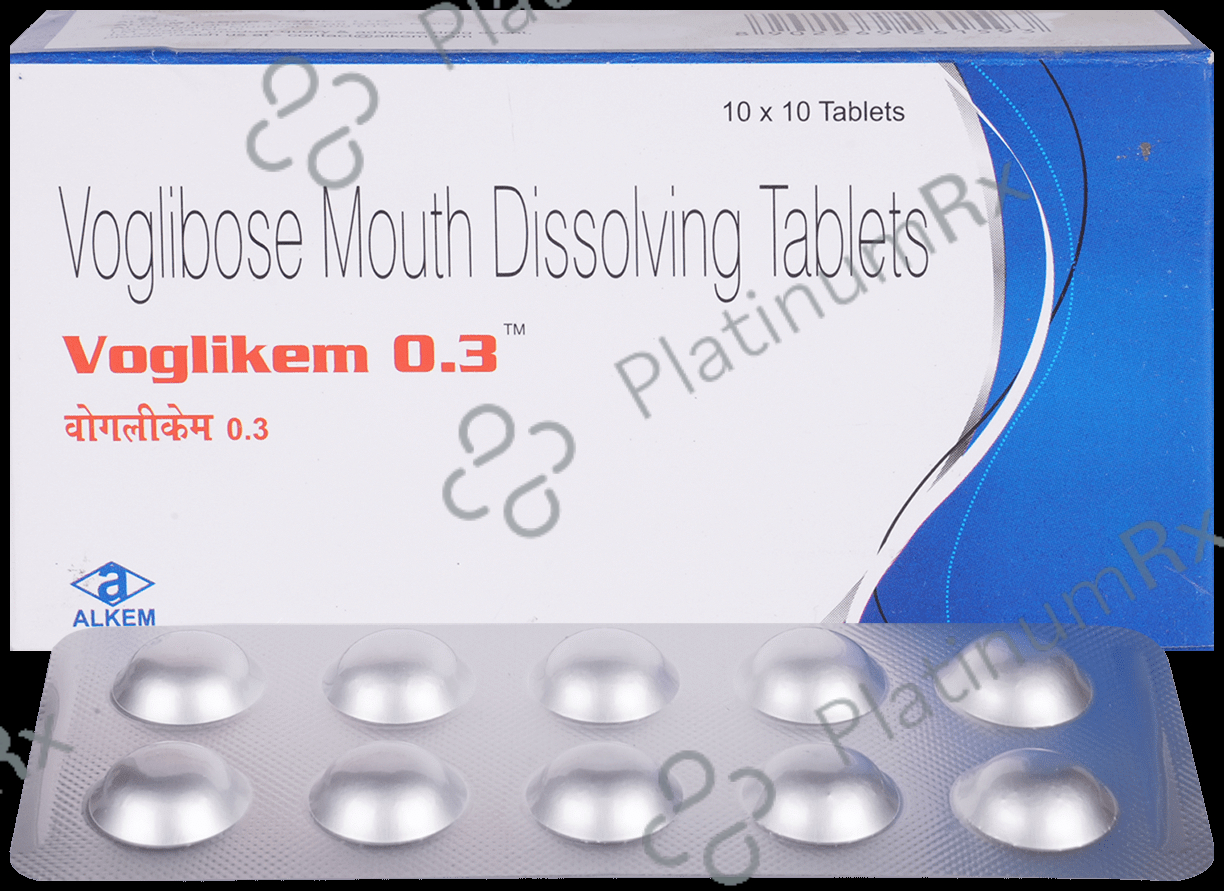 Voglikem MD 0.3mg Tablet 10s