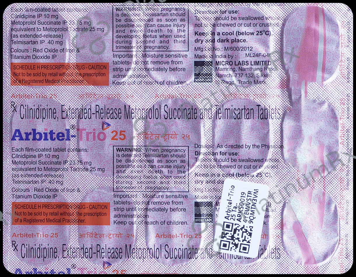 Arbitel Trio Tablet ER 15s