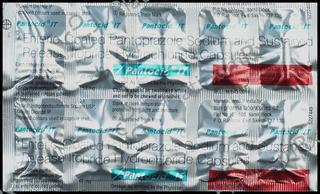 Pantocid IT 150/40mg Capsule SR 10s