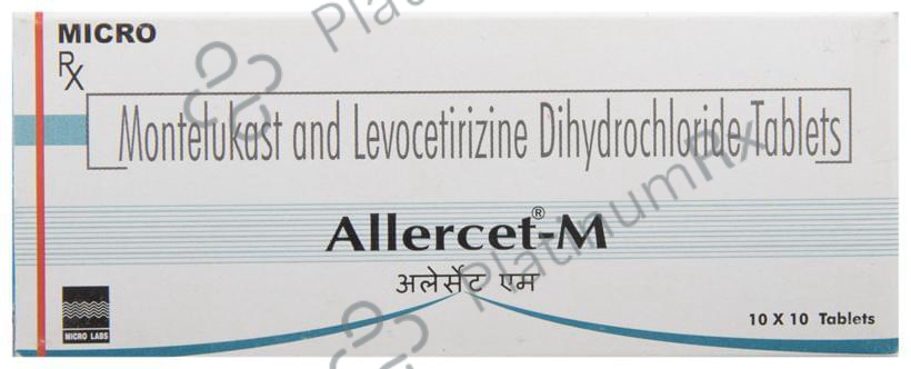 Allercet M 5/10mg Tablet 10s