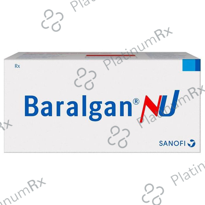 Baralgan NU 20/500mg Tablet 10s