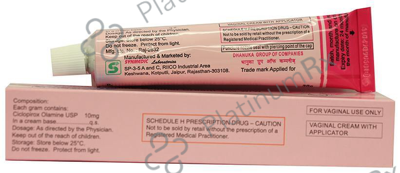 Synpirox Vaginal Cream