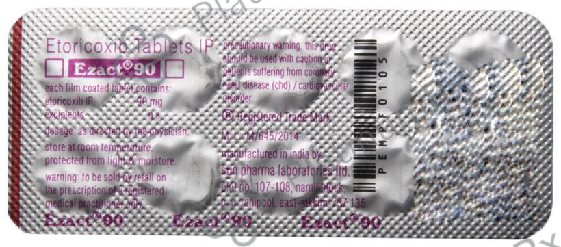 Ezact 90mg Tablet 10s