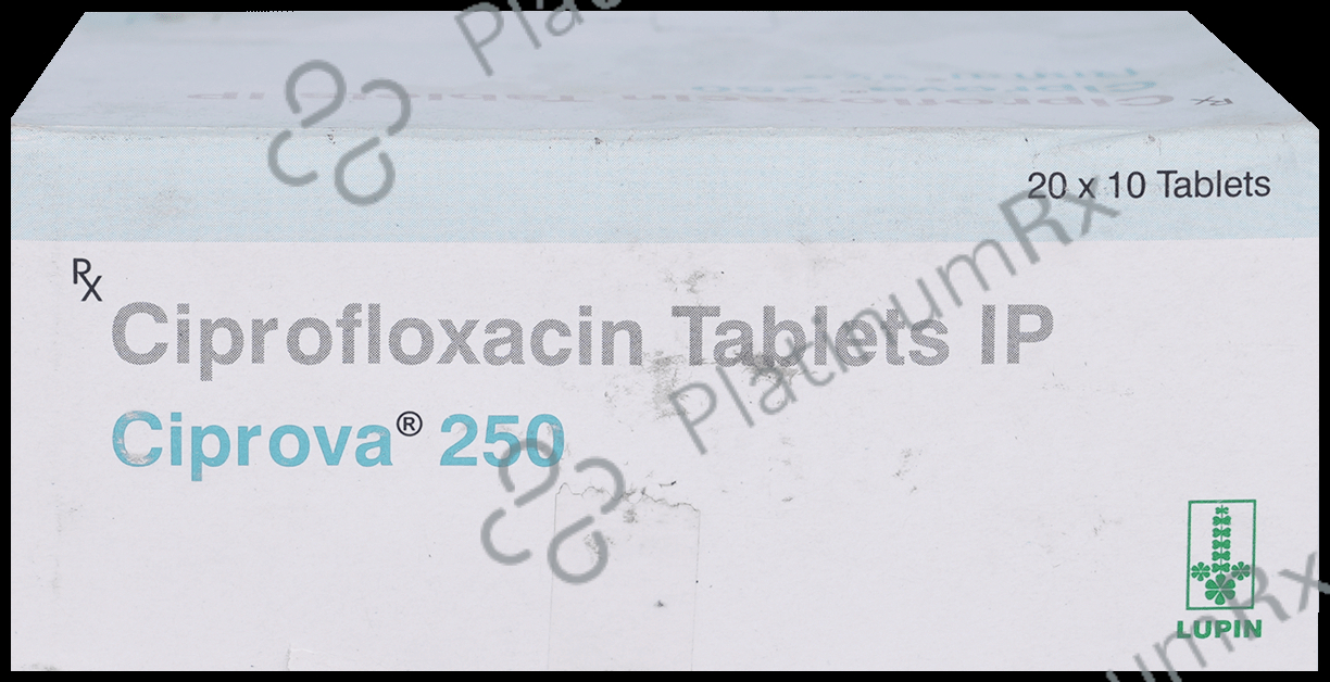 Ciprova 250mg Tablet