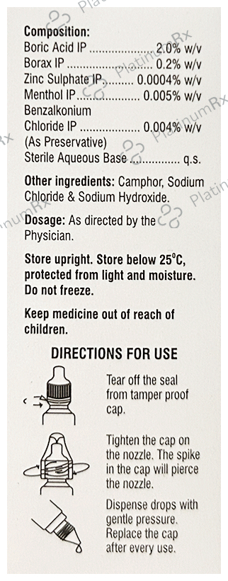 Ocurest Sterile Eye Drop 10ml
