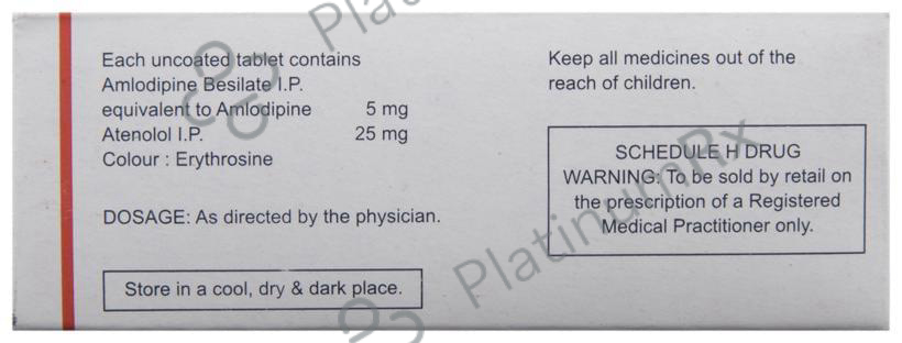 Amloz AT 5/25mg Tablet 14s