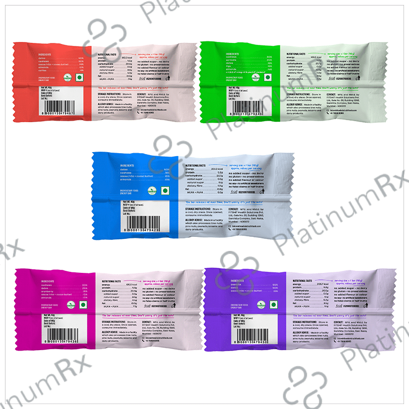 The Whole Truth Vegan Energy Bar (40gm Each) - All in One
