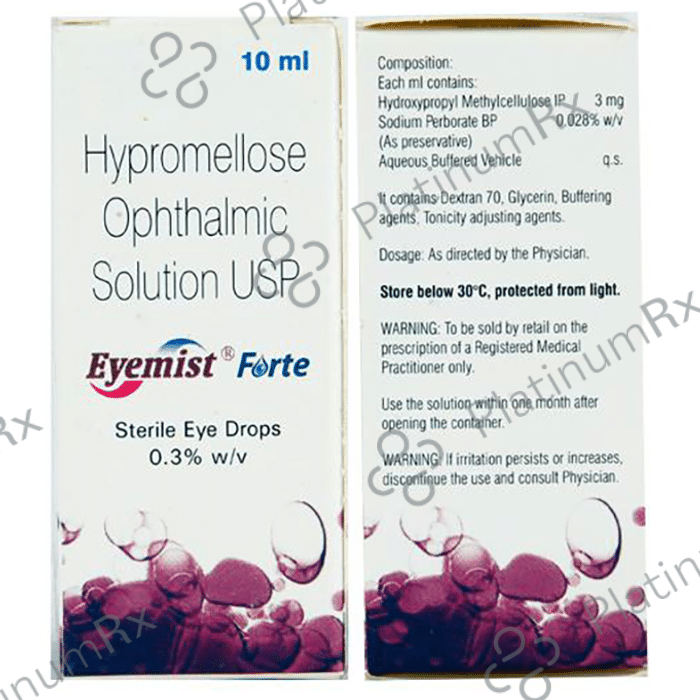Eyemist Forte 0.3% Eye Drop 10ml