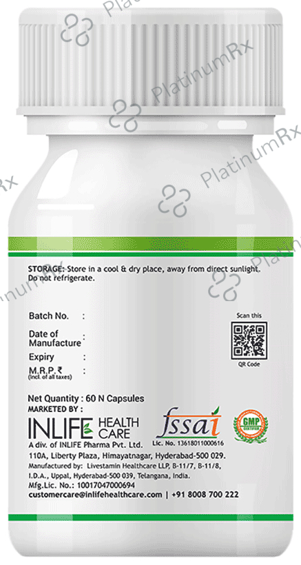 Inlife Pre and Probiotics for Gut Health - Capsule