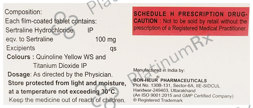 Sersam 12.5mg/100mg/40mg Tablet