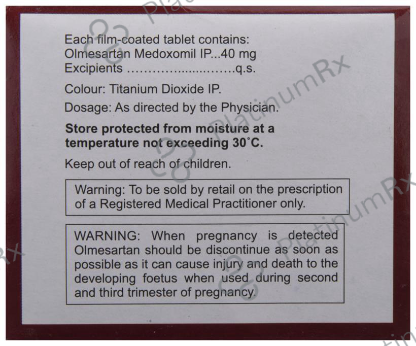 Olkem 40mg Tablet 15s