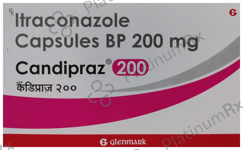 Candipraz 200mg Capsule 10 Capsule